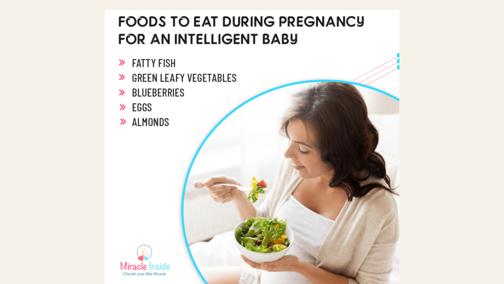 5 Foods to Eat During Pregnancy for an Intelligent Baby