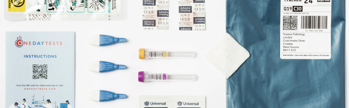 ONE DAY TESTS bloods