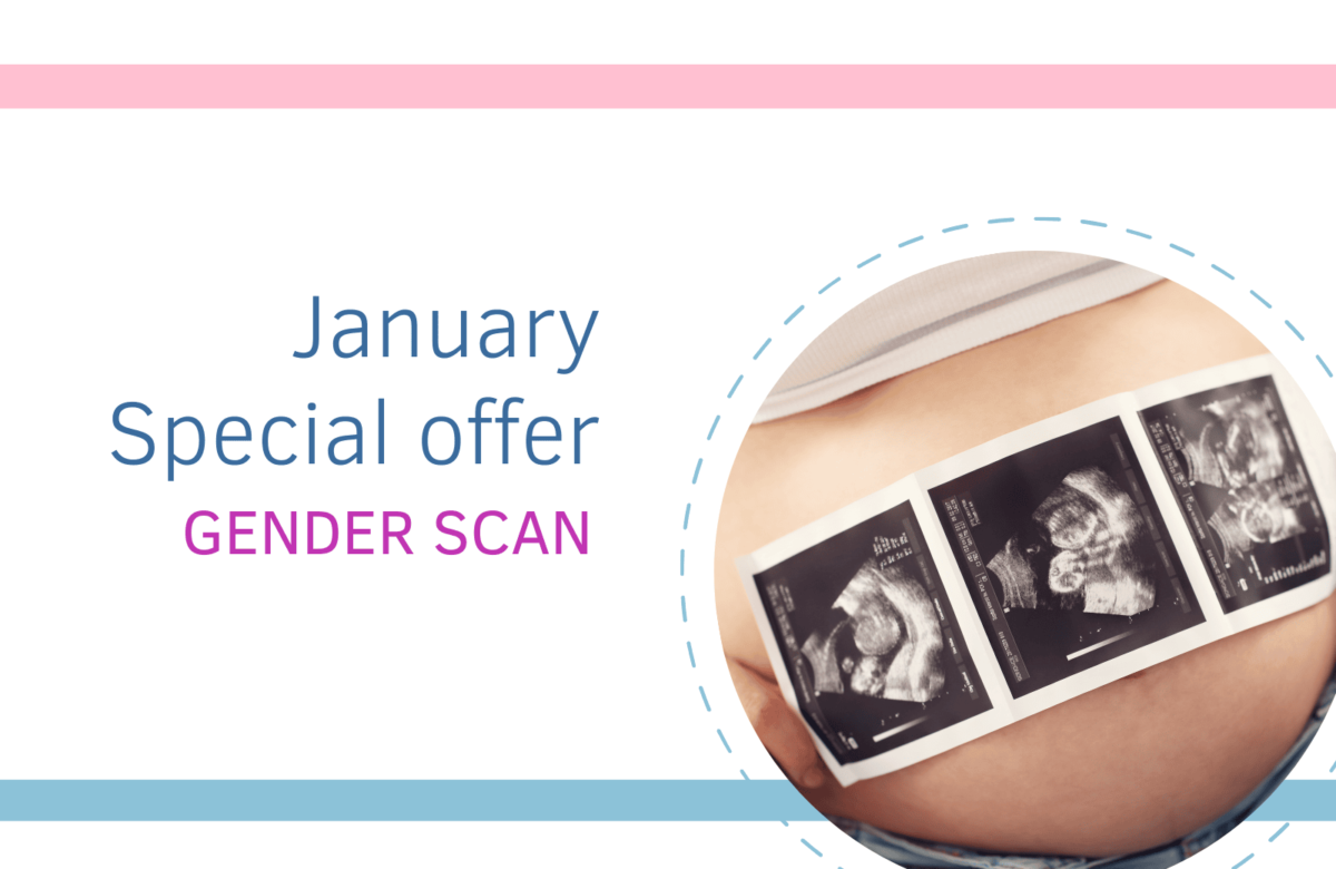 January Gender scan offer