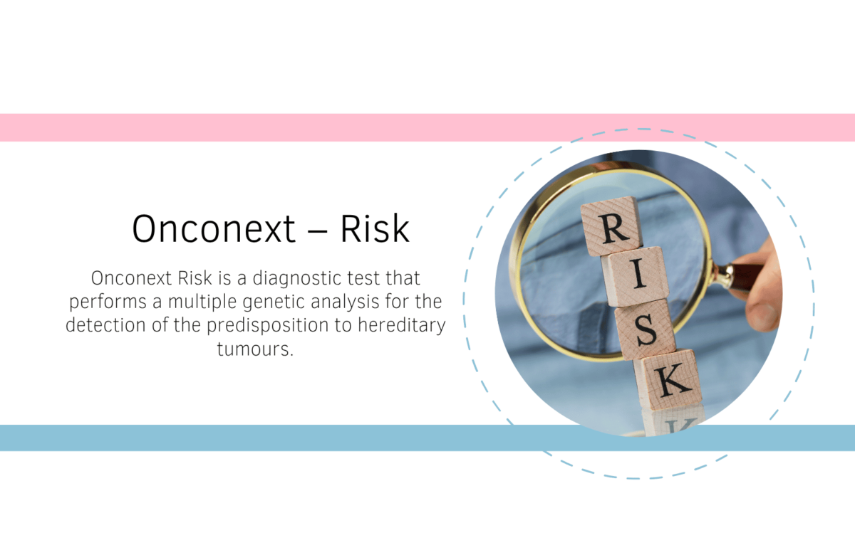 Onconext Risk is a diagnostic test